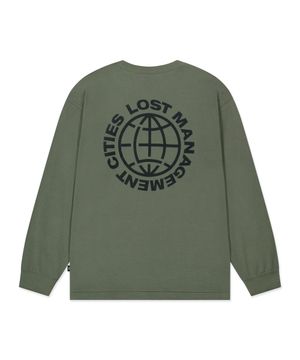 OG COMBO LONG SLV TEE khaki