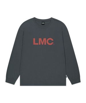 OG LONG SLV TEE charcoal