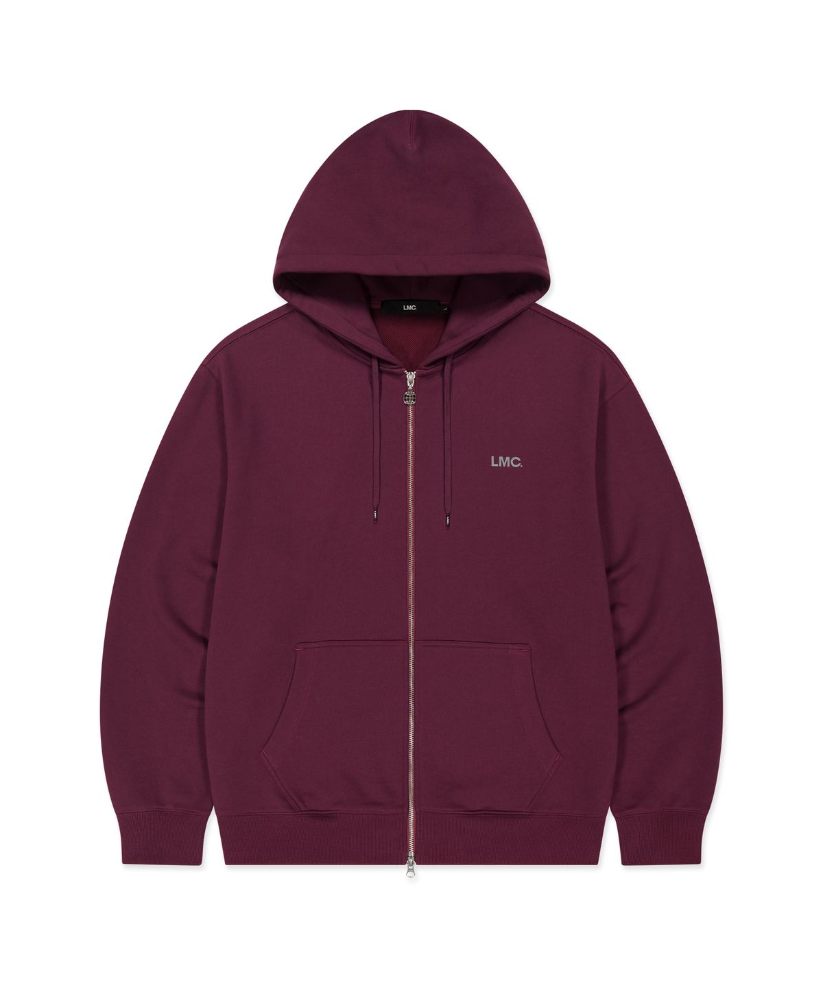 엘엠씨(LMC) OG ZIP-UP HOODIE burgundy