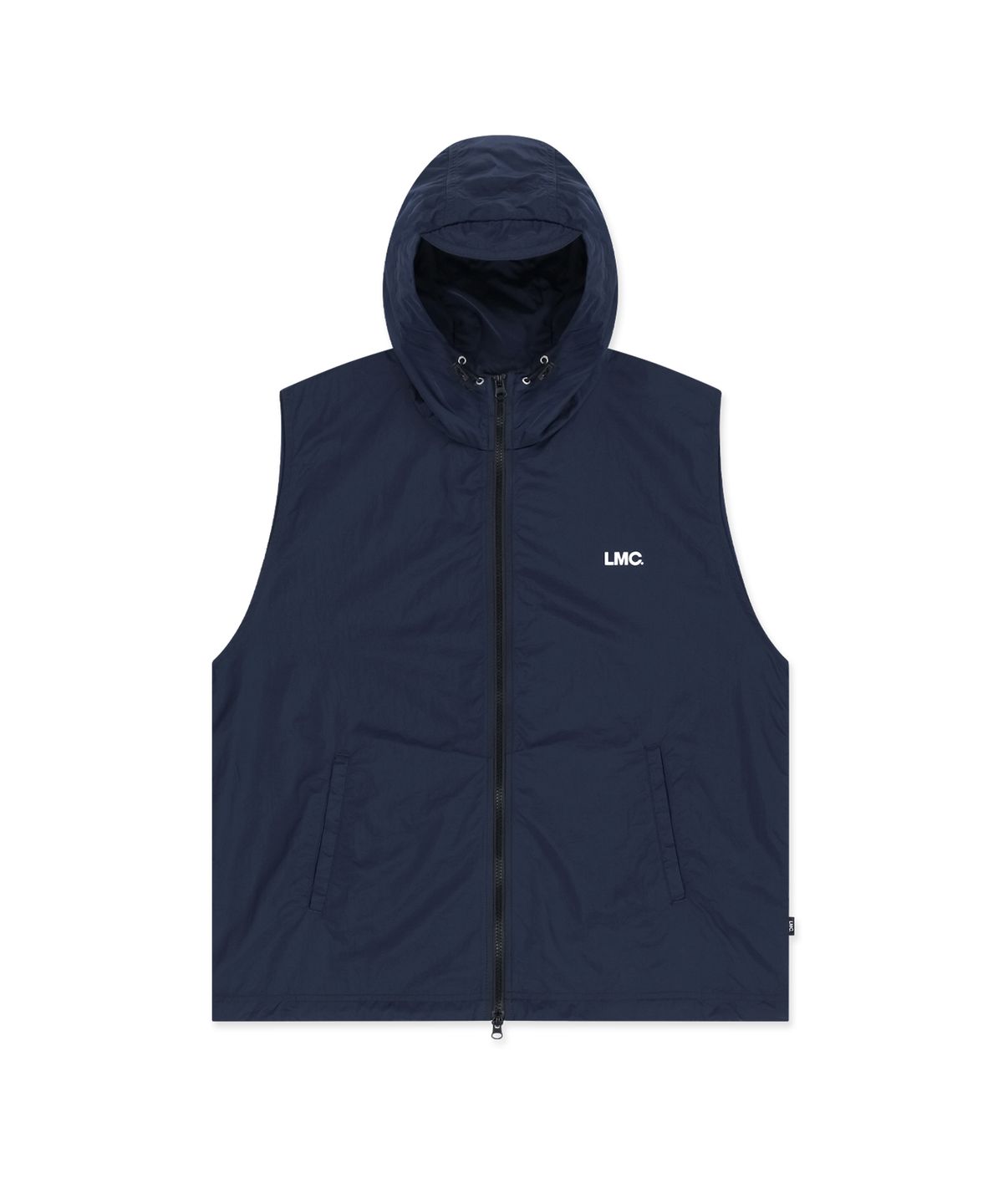 엘엠씨(LMC) OG ESSENTIAL HOODIE VEST navy