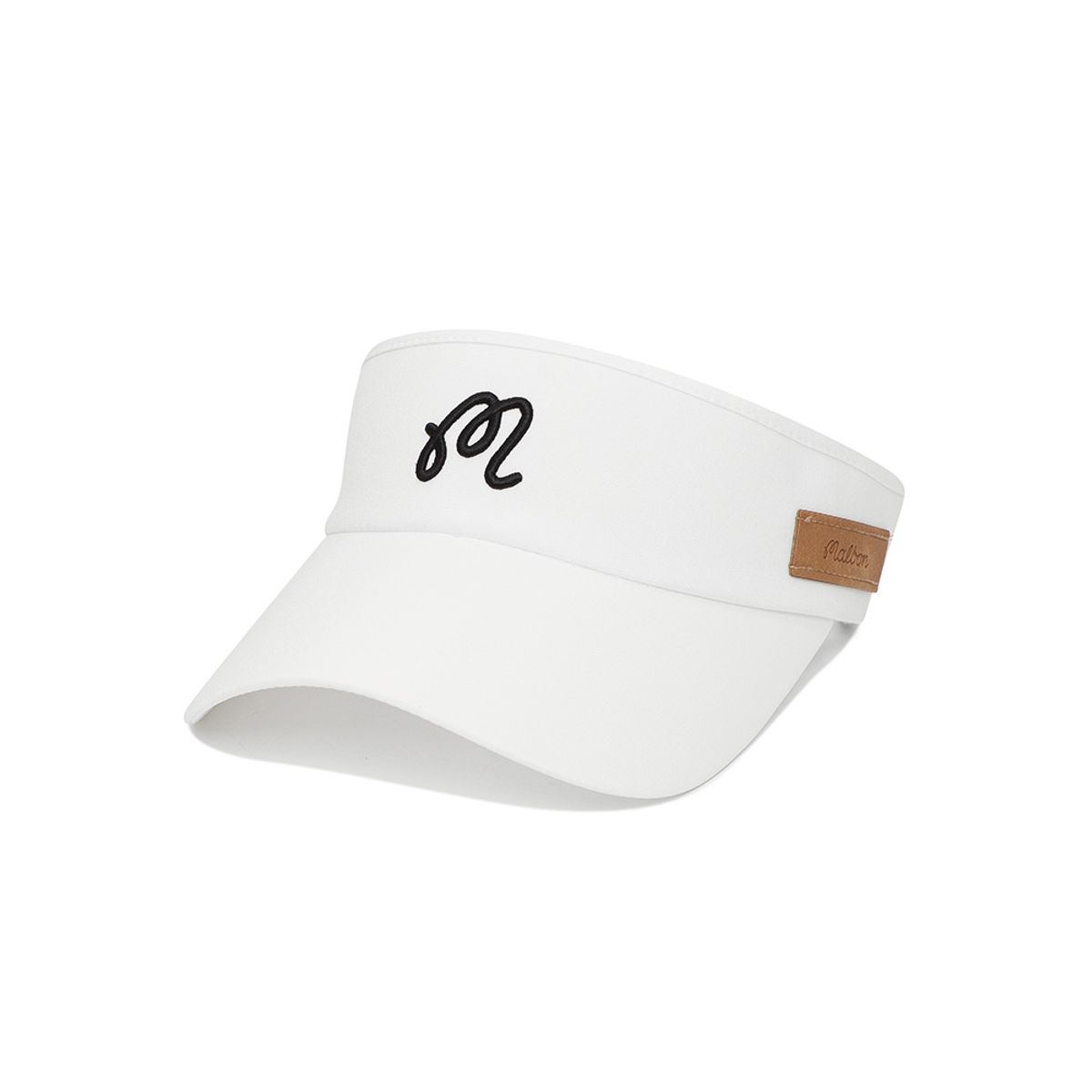 말본 골프(MALBON GOLF) 티홀더 포인트 유니 바이저 OFF WHITE