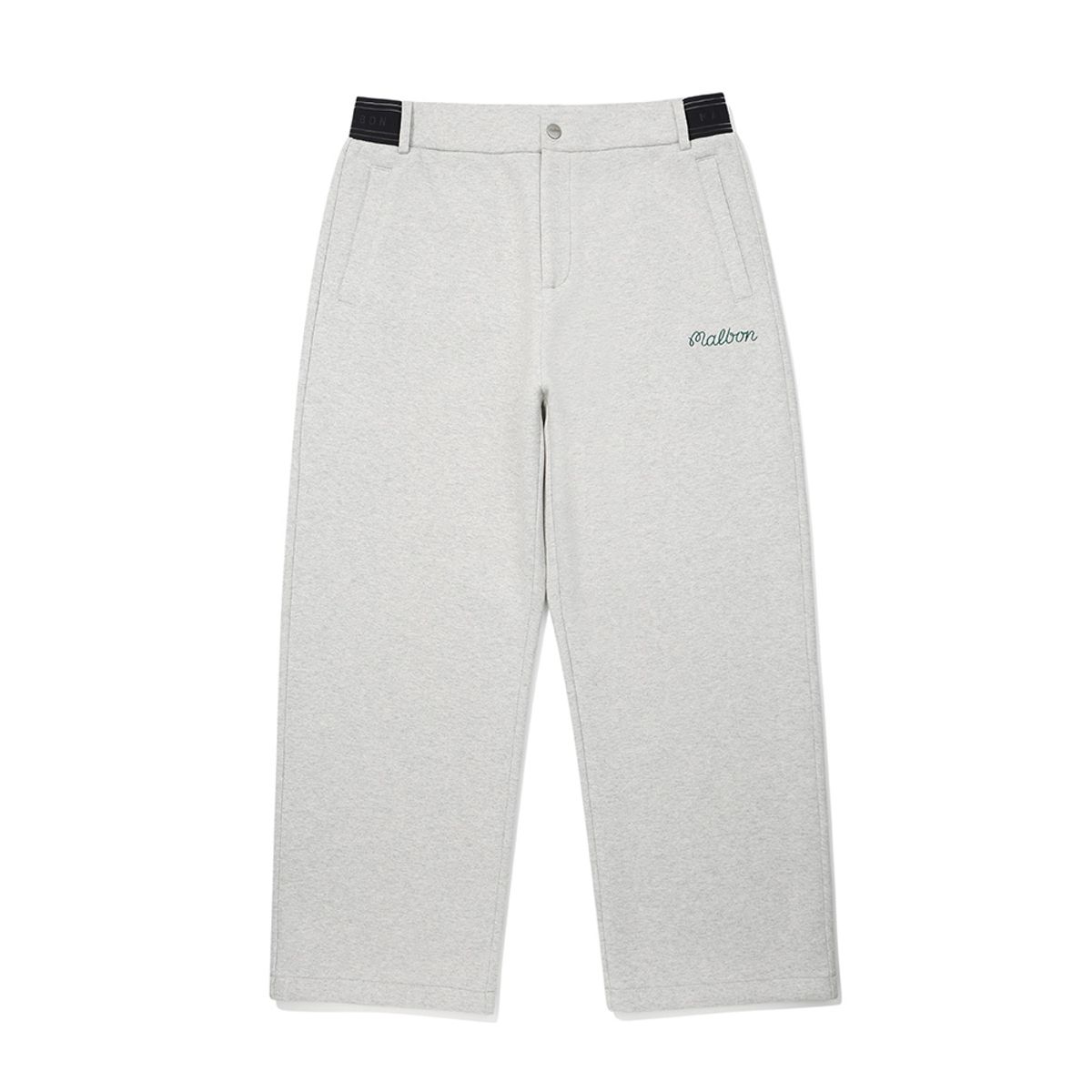 말본 골프(MALBON GOLF) 에어리 일자핏 팬츠 MELANGE GRAY (MAN)