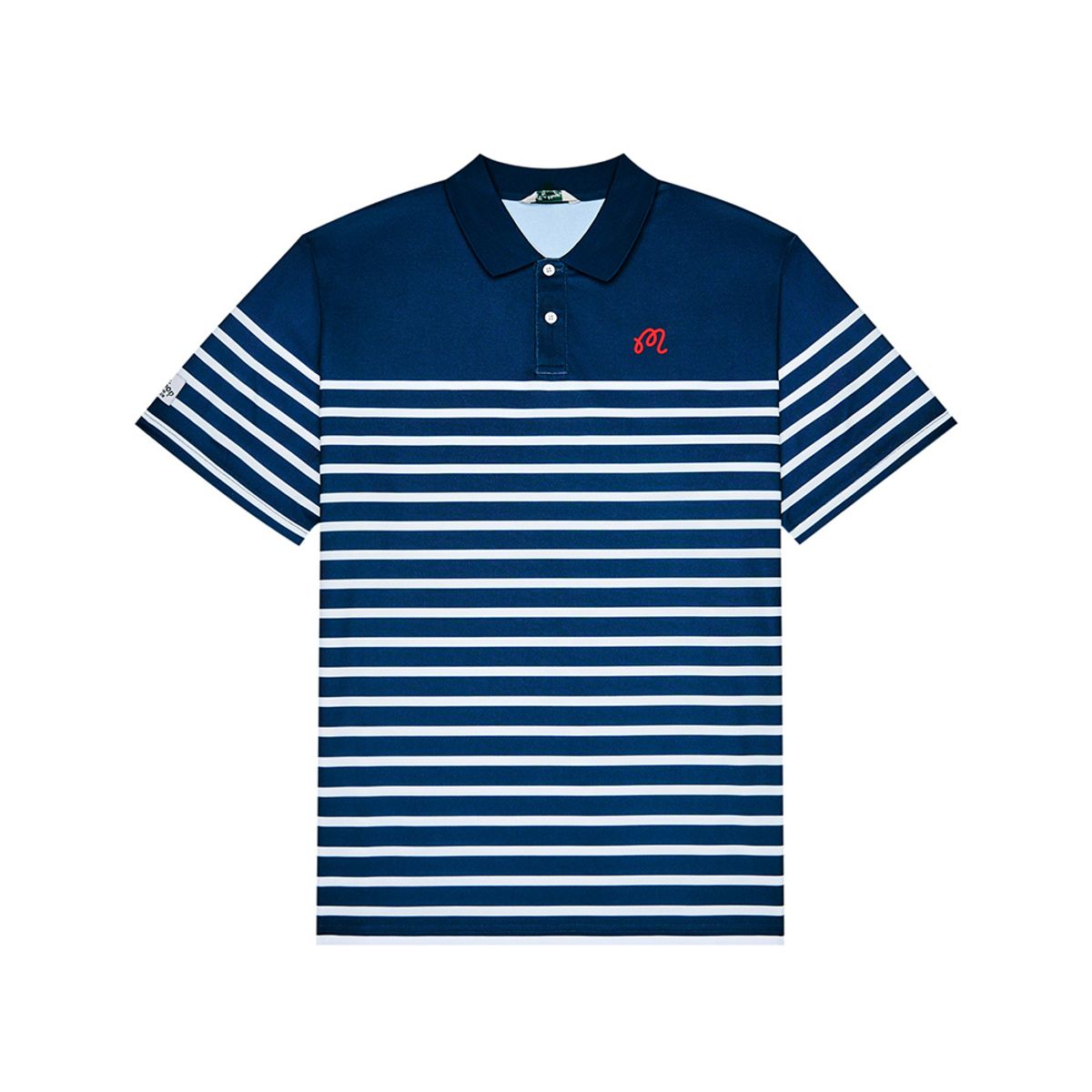 말본 골프(MALBON GOLF) [Golf & Yacht Club] 파어웨이 폴로 티셔츠 NAVY (MAN)