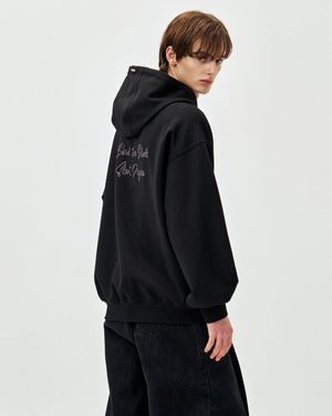 셈블런스 포에트리 후드 블랙 ZI2TS806BK