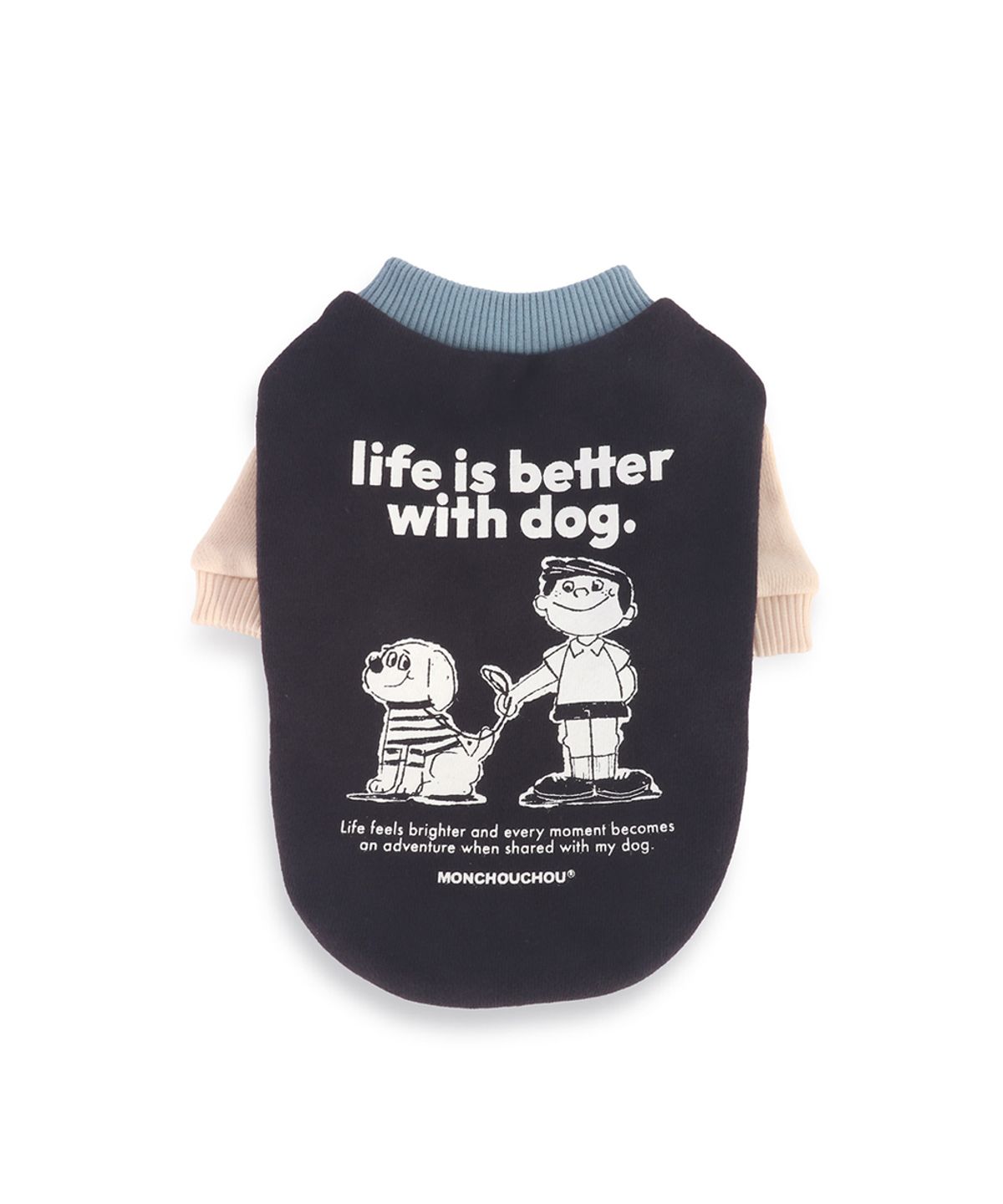몽슈슈(MONCHOUCHOU) Always Happy Together Top Charcoal