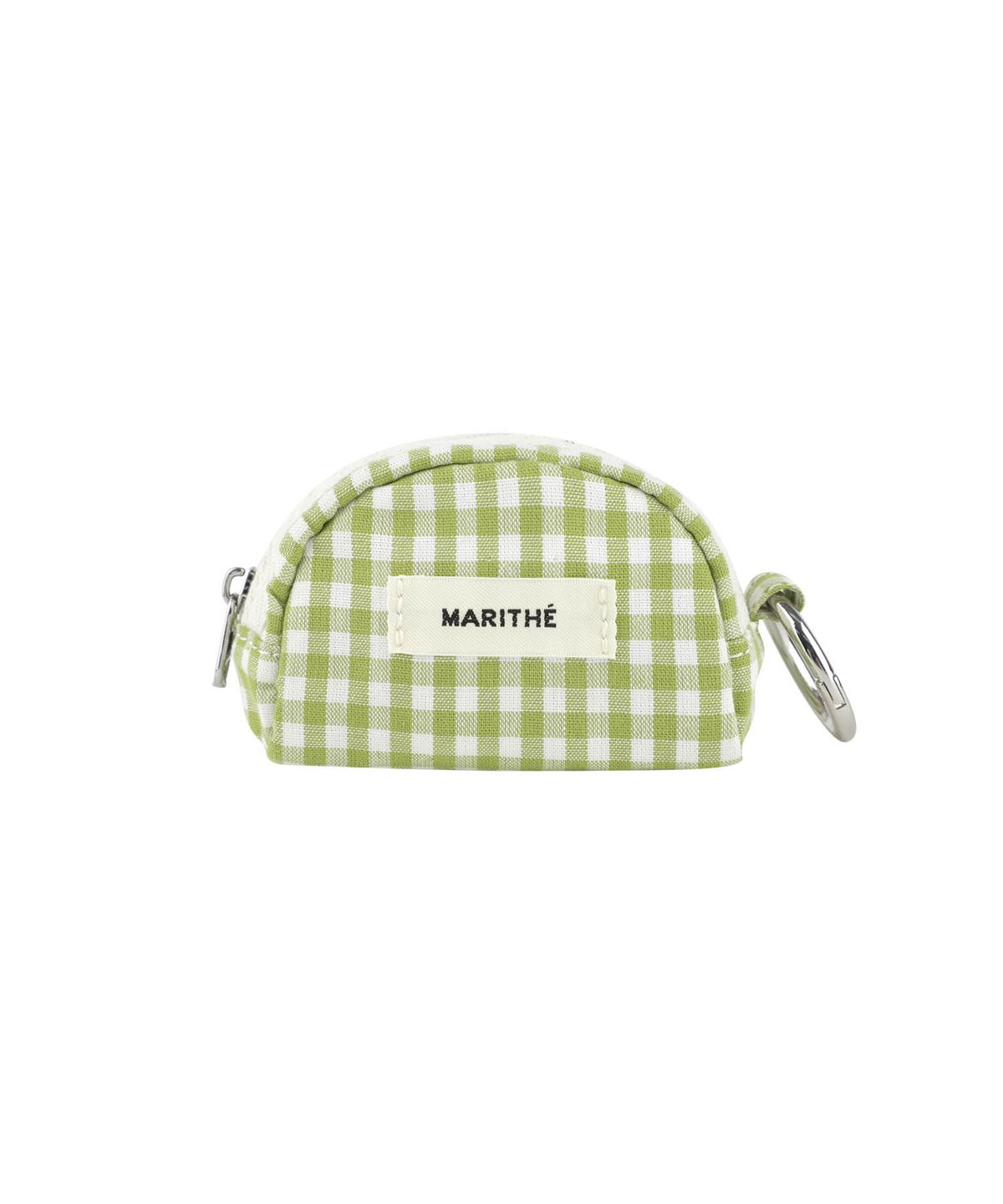 마리떼 프랑소와 저버(MARITHÉ + FRANҪOIS GIRBAUD) REGULAR LOGO MINI KEYRING POUCH light green
