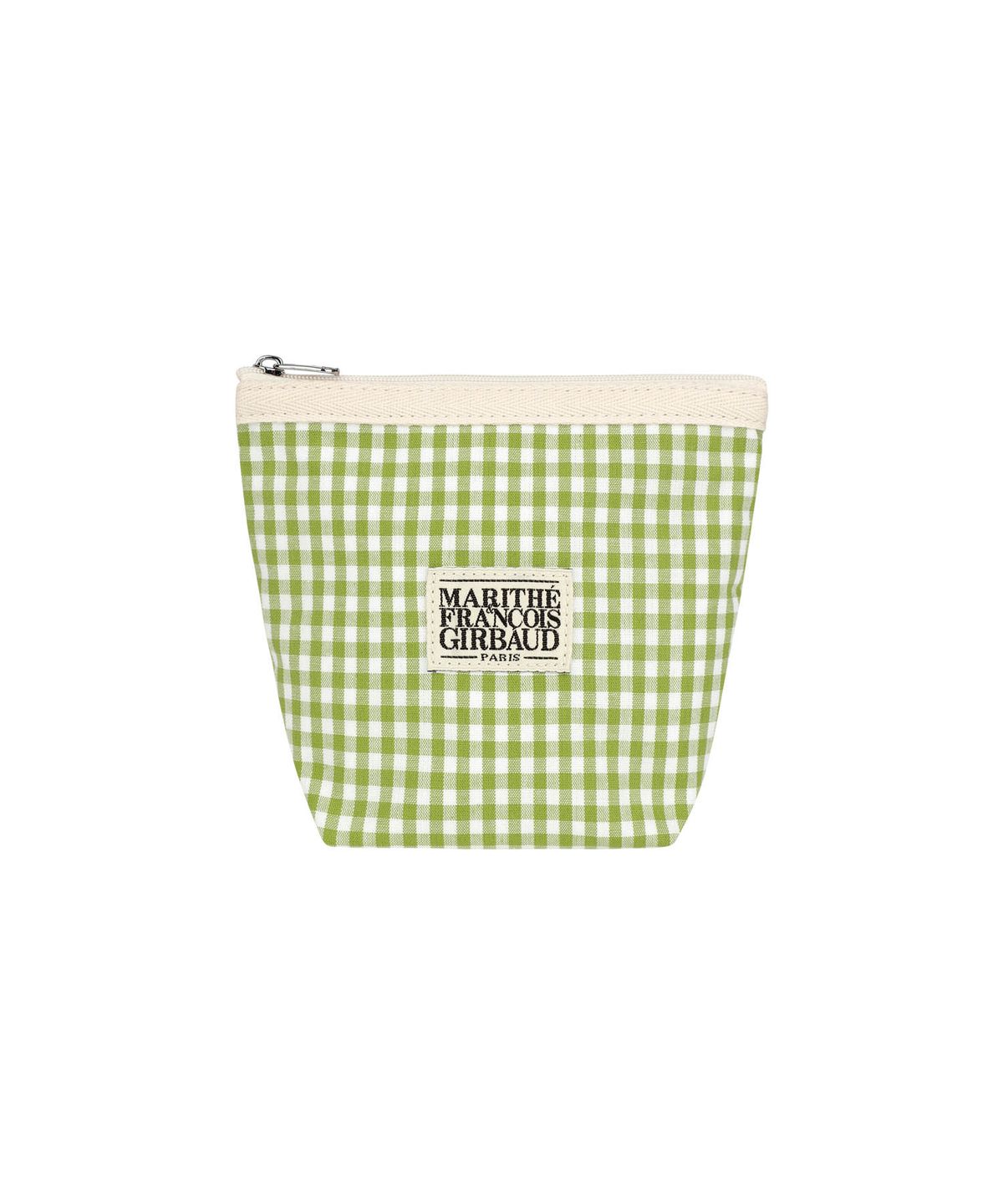 마리떼 프랑소와 저버(MARITHÉ + FRANҪOIS GIRBAUD) CLASSIC LOGO CHECK POUCH light green