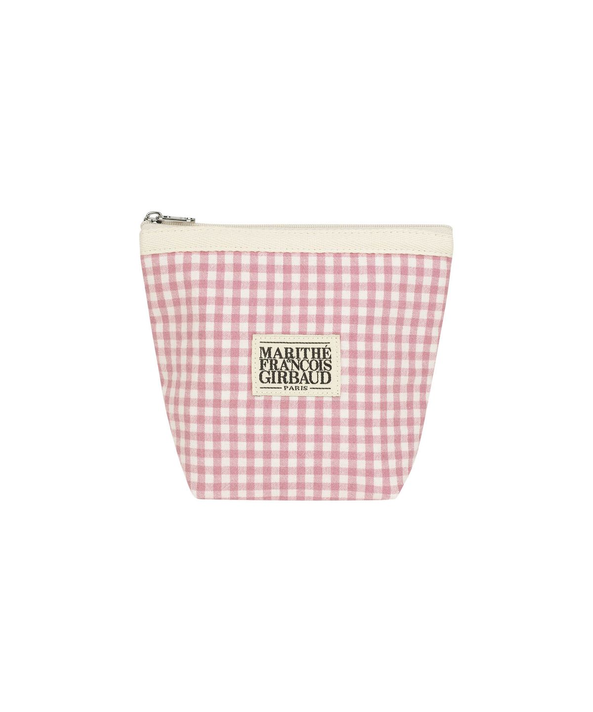 마리떼 프랑소와 저버(MARITHÉ + FRANҪOIS GIRBAUD) CLASSIC LOGO CHECK POUCH pink