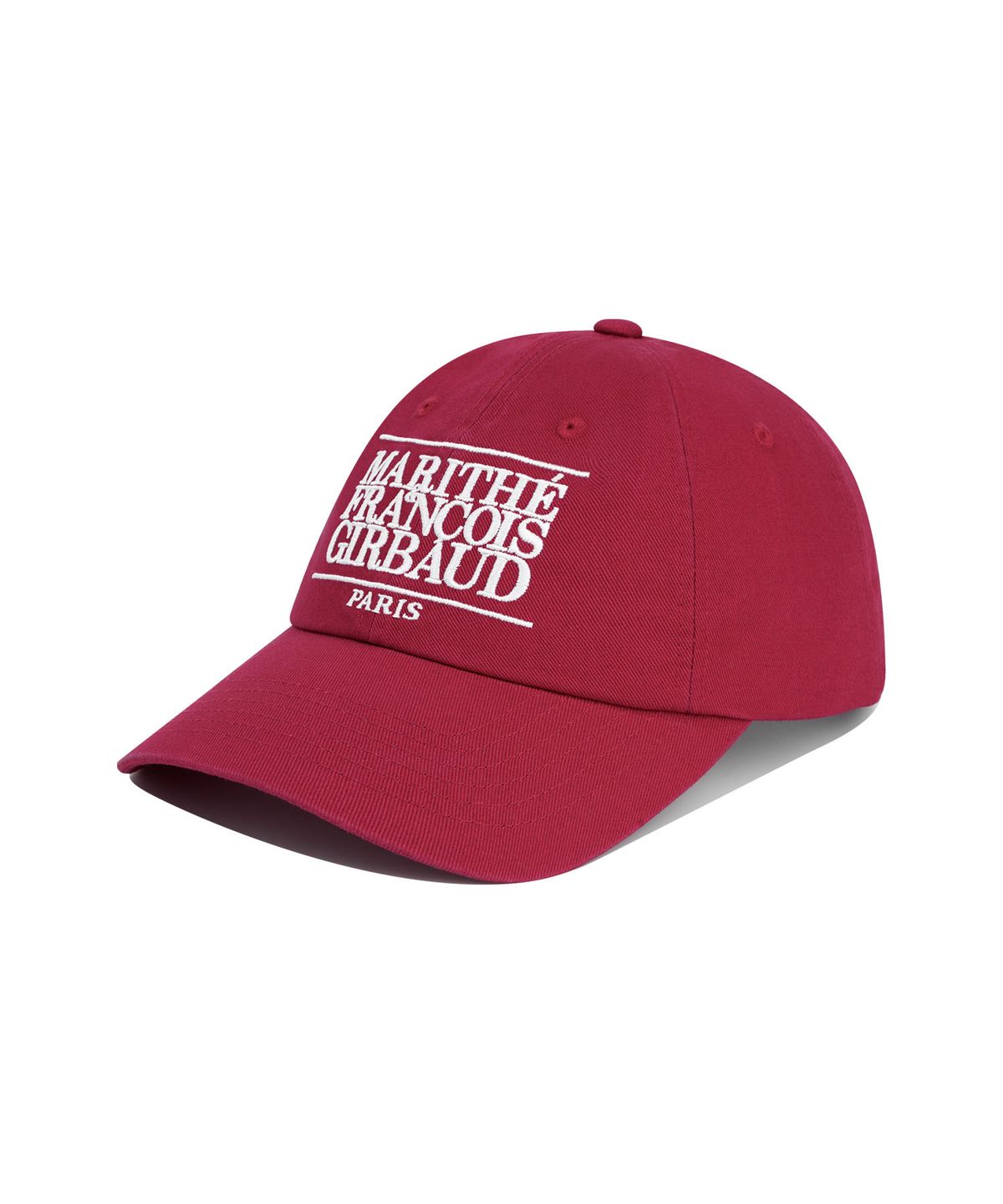 마리떼 프랑소와 저버(MARITHÉ + FRANҪOIS GIRBAUD) CLASSIC LOGO COVERED CAP red