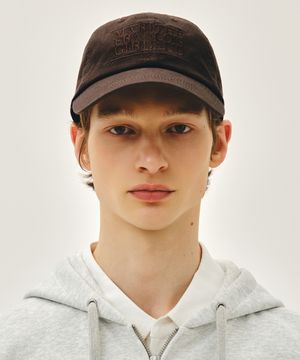 CLASSIC LOGO COVERED CAP dark brown