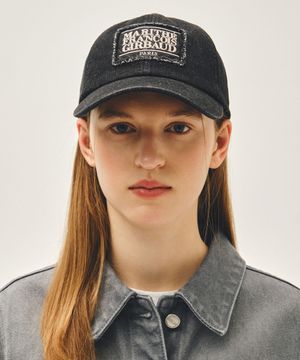 PIGMENT SMALL CLASSIC LOGO CAP washed black