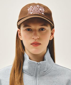 FLOWER CLASSIC LOGO CAP brown
