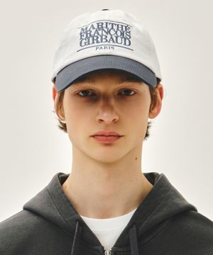 CLASSIC LOGO 6PANEL COLOR BLOCK CAP dark gray