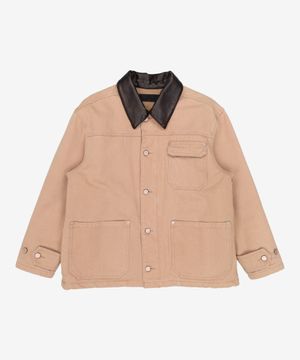캔버스 워크 자켓 베이지 S