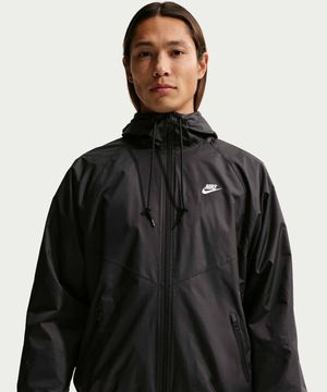 윈드러너 라인드 재킷 M - 블랙:화이트 / HV8370-010