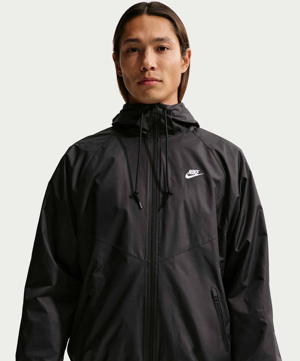 나이키(NIKE) 윈드러너 라인드 재킷 M - 블랙:화이트 / HV8370-010