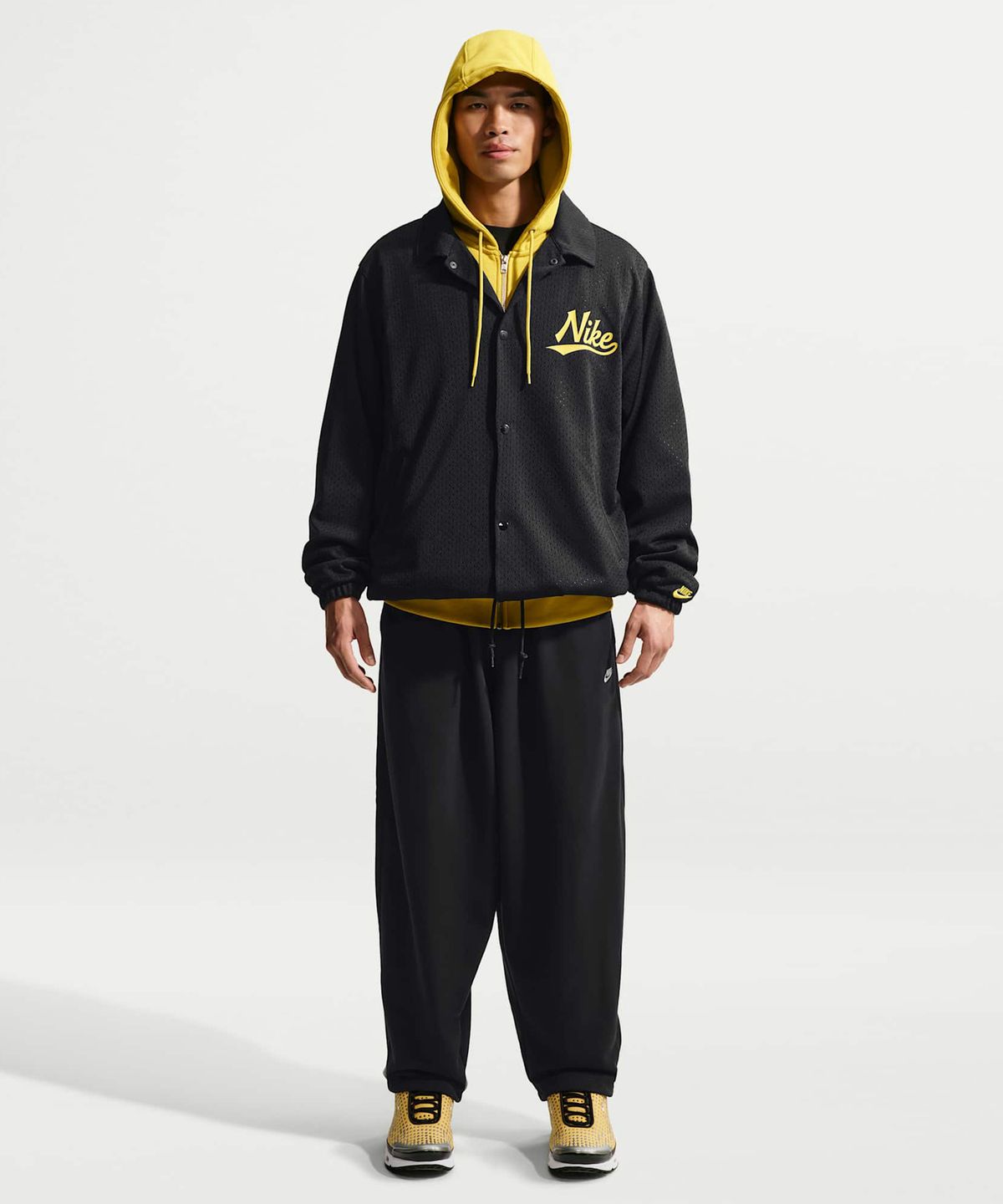 나이키(NIKE) 스포츠웨어 클럽 오버사이즈 프렌치 테리 팬츠 M - 블랙:화이트 / IF0722-010