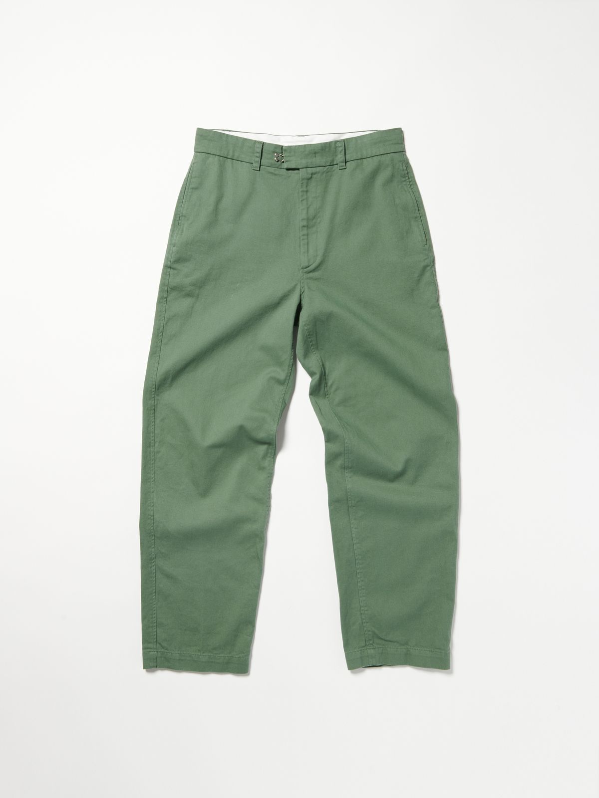 씨씨씨에스(CCCS) KHAKI RELAXED COTTON TROUSERS