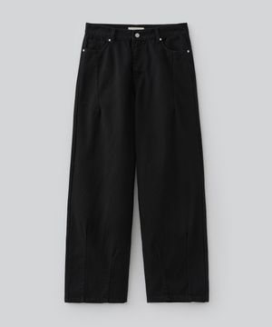 컨투어 커브드 치노 팬츠 (블랙)