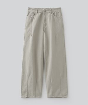 컨투어 커브드 치노 팬츠 (웜 그레이)