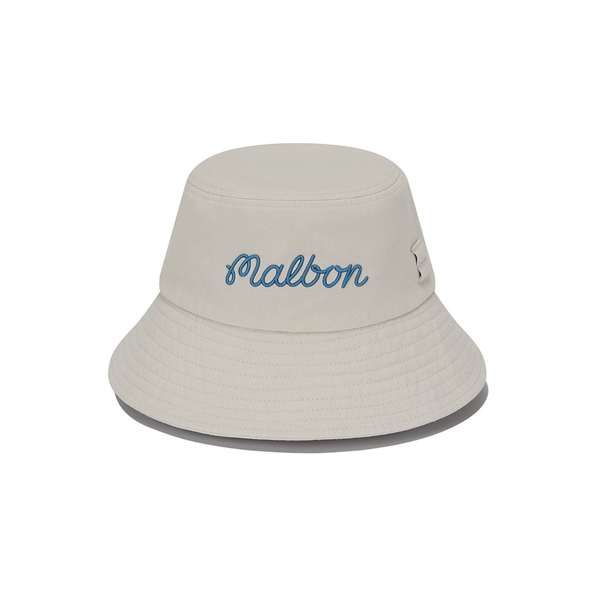 말본 골프(MALBON GOLF) 베이직 레터링 버킷햇 LIGHT GRAY