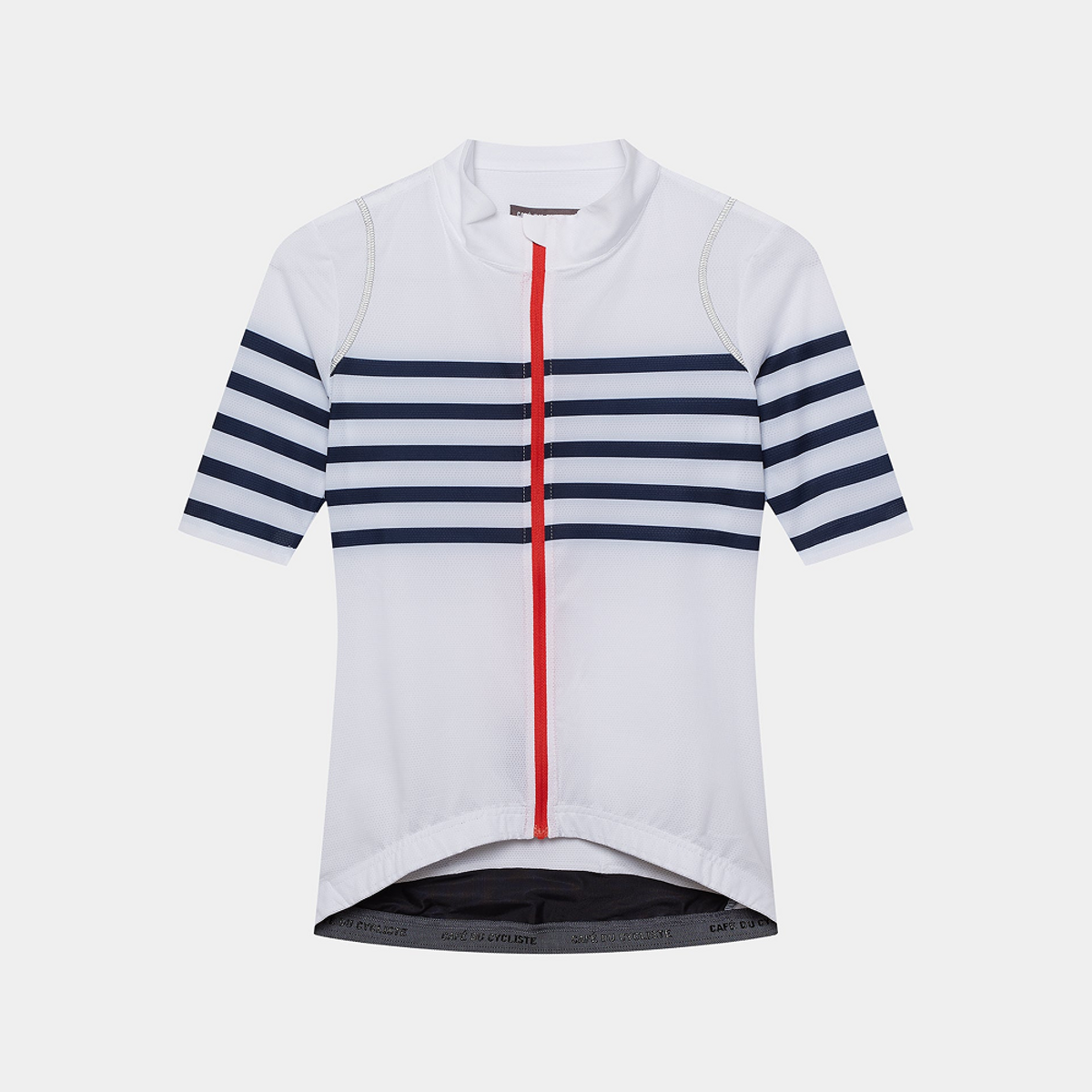 카페 드 사이클리스트(CAFE DU CYCLISTE) 모나 아닥스 반팔 져지 클래식 화이트 여성