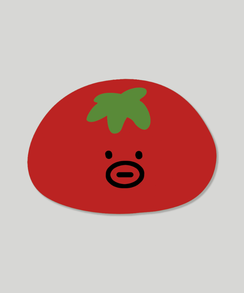 Mustache Red Tomathew mouse pad 웅이 아부지 토매튜 마우스 패드