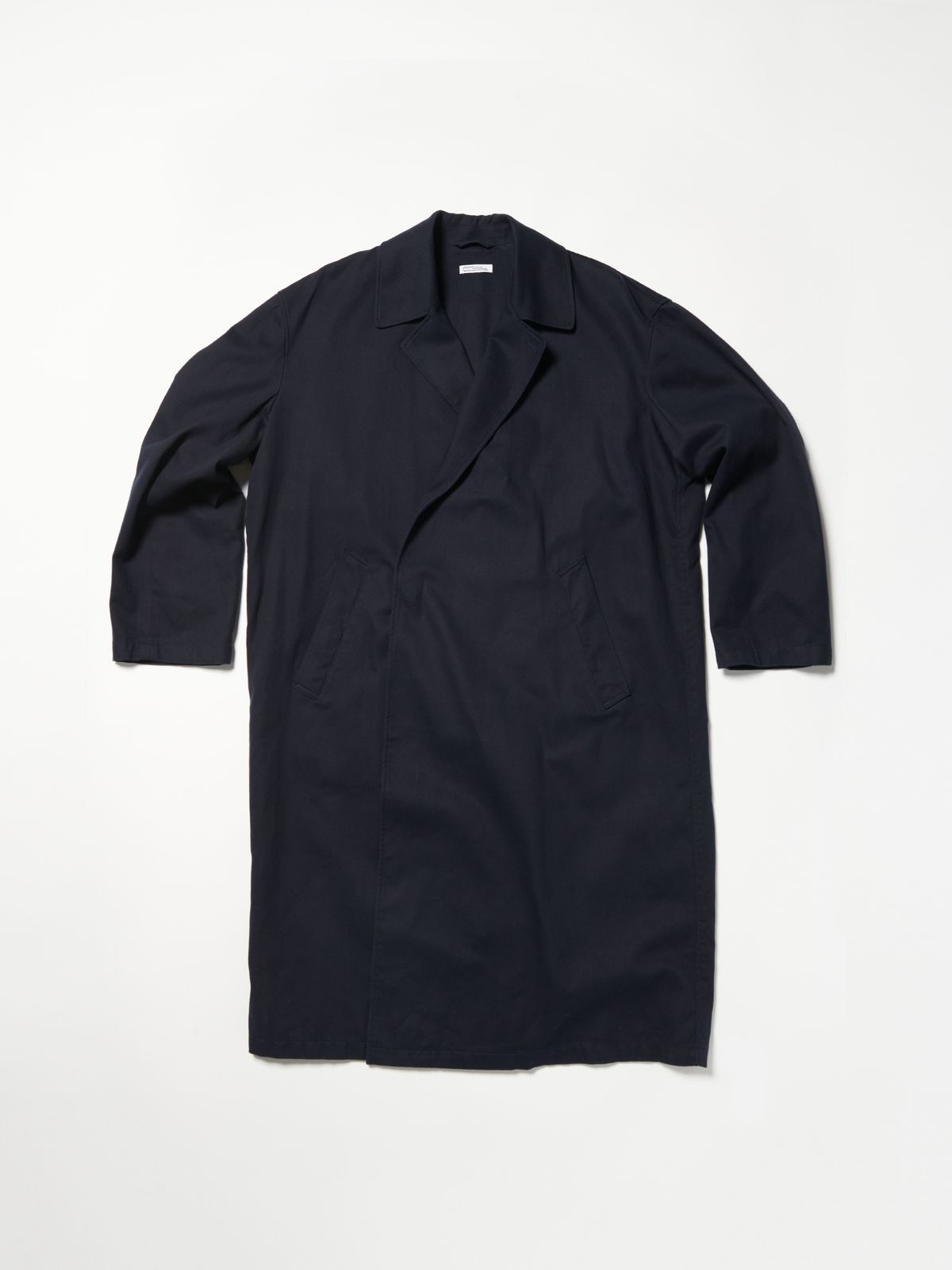 씨씨씨에스(CCCS) NAVY RELAXED COTTON COAT