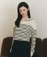 [고윤정 착장] W SAILOR KNIT PULLOVER ivory