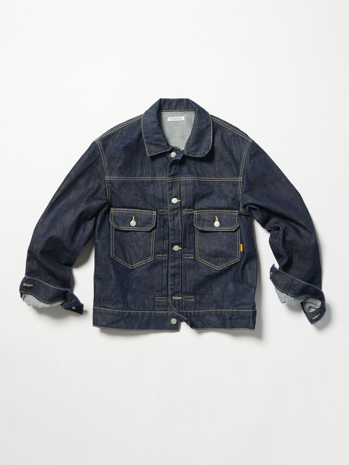 씨씨씨에스(CCCS) INDIGO DENIM TRUCKER JACKET