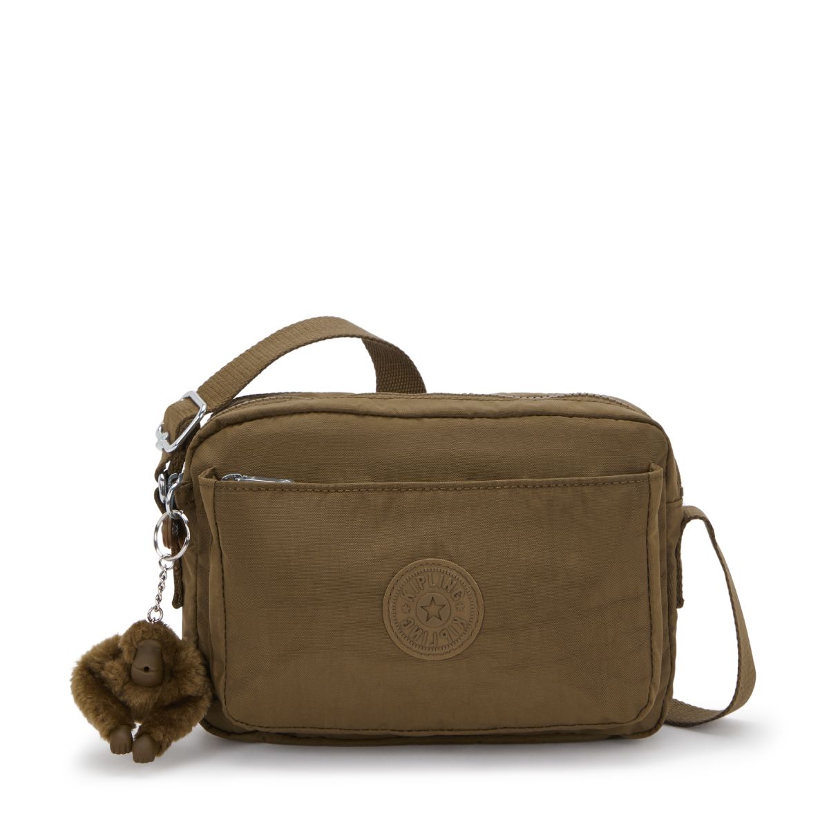 키플링(KIPLING) 크로스백 아바누 M Smooth Khaki