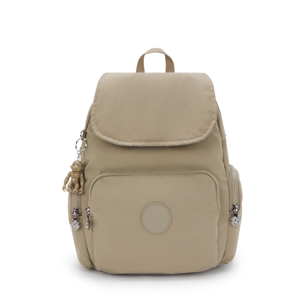 키플링(KIPLING) 백팩 시티 집 S Boho Tan