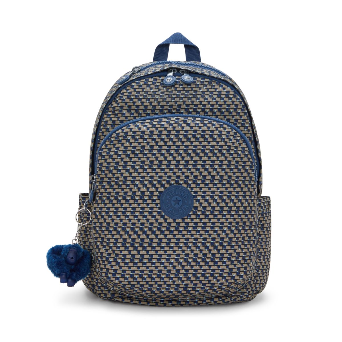 키플링(KIPLING) 백팩 델리아 Blue on wire