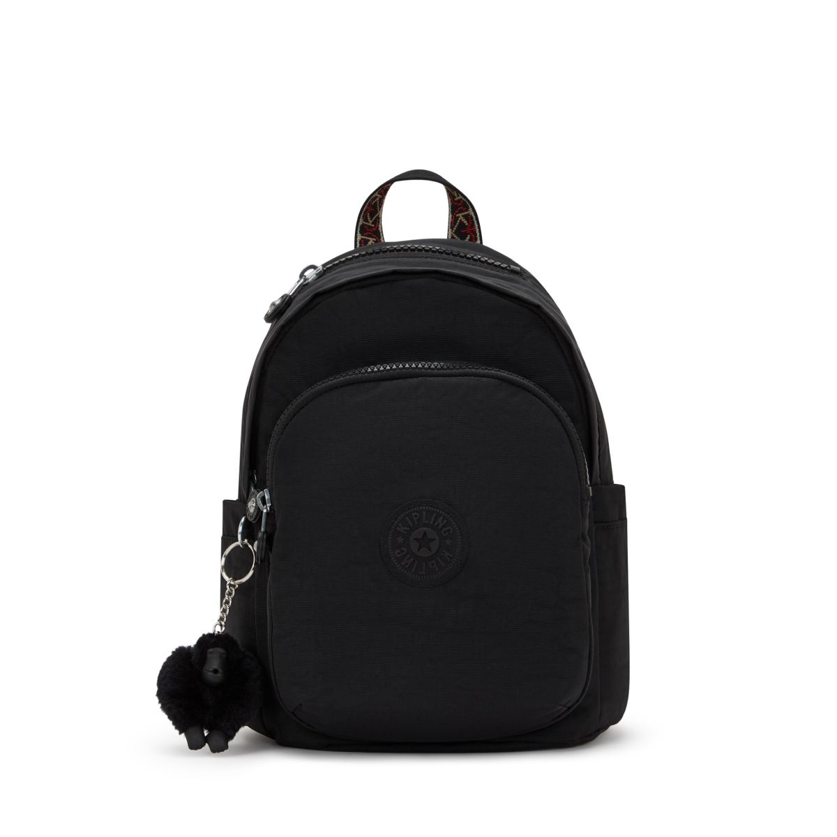 키플링(KIPLING) 백팩 델리아 미니 Noir W Red Beig