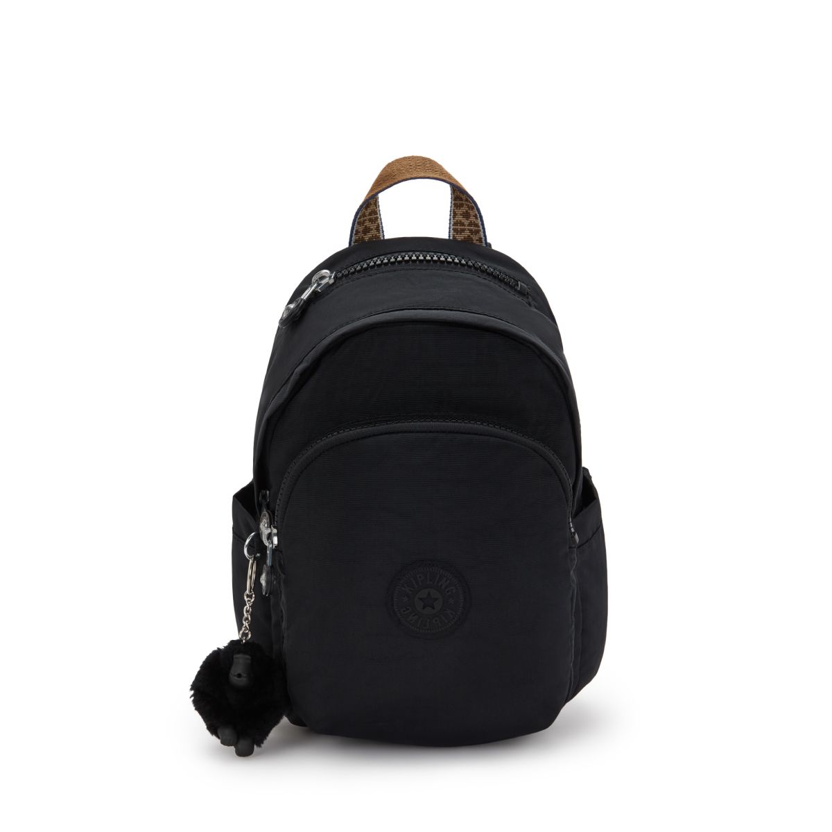 키플링(KIPLING) 백팩 델리아 미니 Noir KWeb Khaki