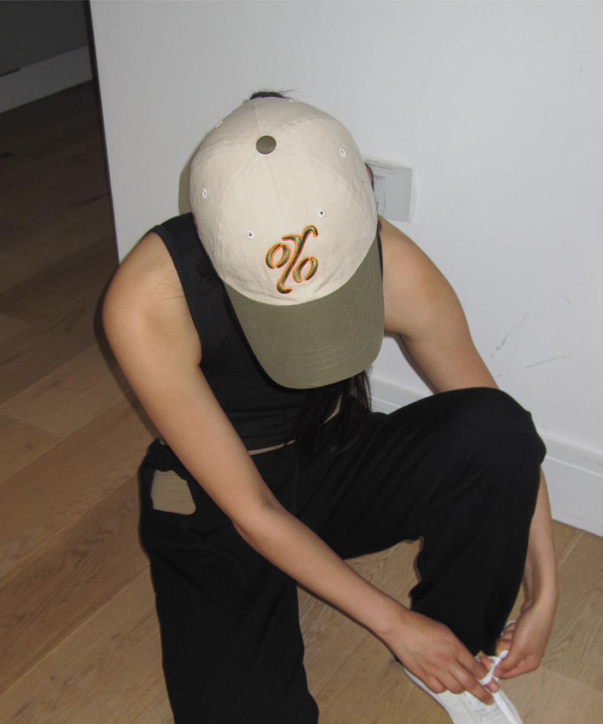 온유어오운(ONYOUROWN) OYO LOGO BALL CAP (BEIGE)