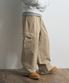 패널 카고 치노 팬츠 [BEIGE]
