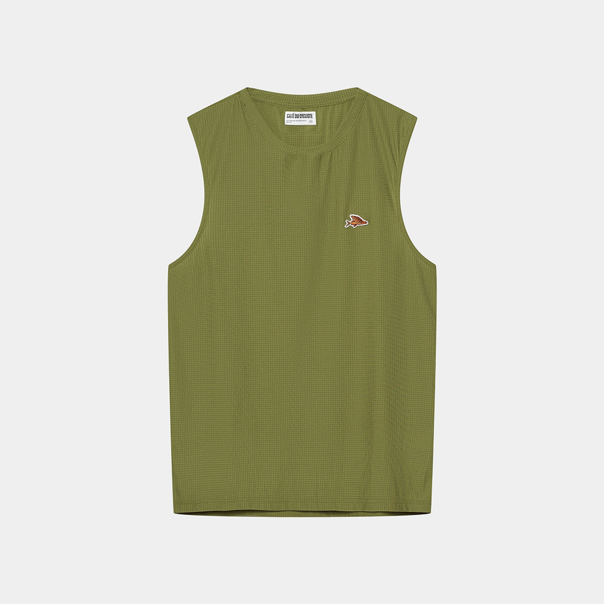카페 드 사이클리스트(CAFE DU CYCLISTE) 알릭스 액티브 민소매 카키 남성