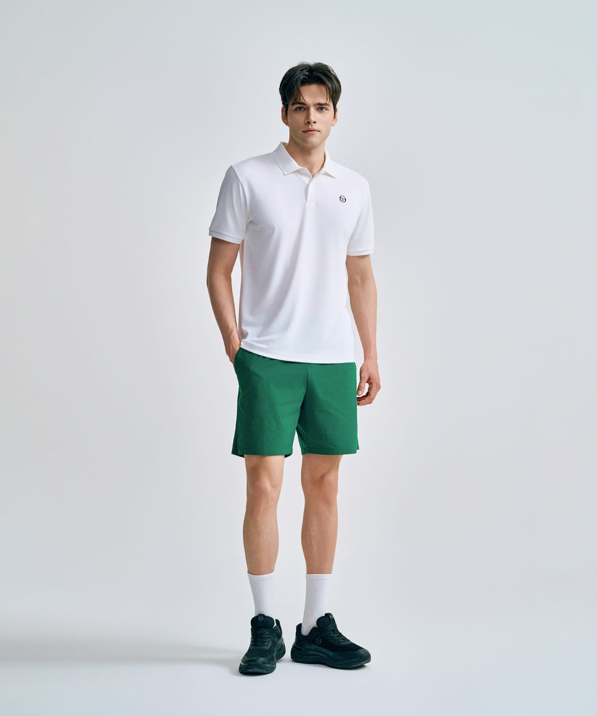 세르지오 타키니(SERGIO TACCHINI) M 에센셜 7인치 쇼츠 (Green)