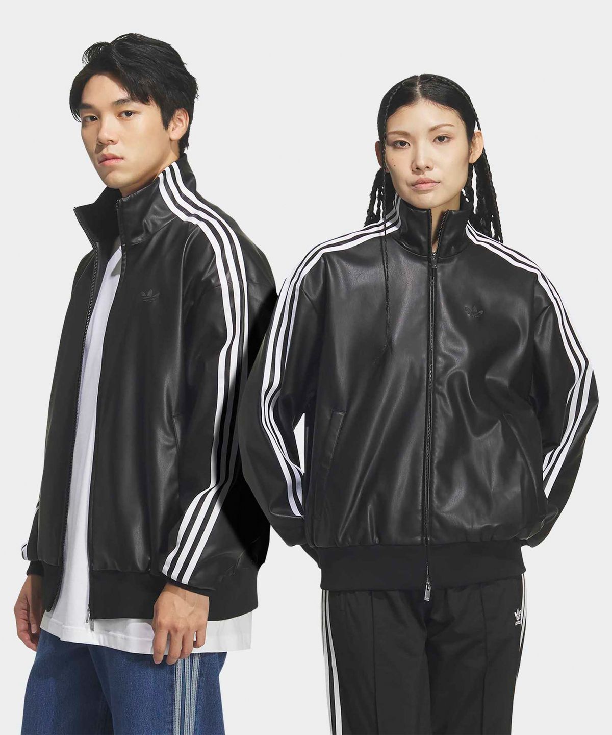아디다스(ADIDAS) 플레더 3S 트랙탑 - 블랙 / KQ5472