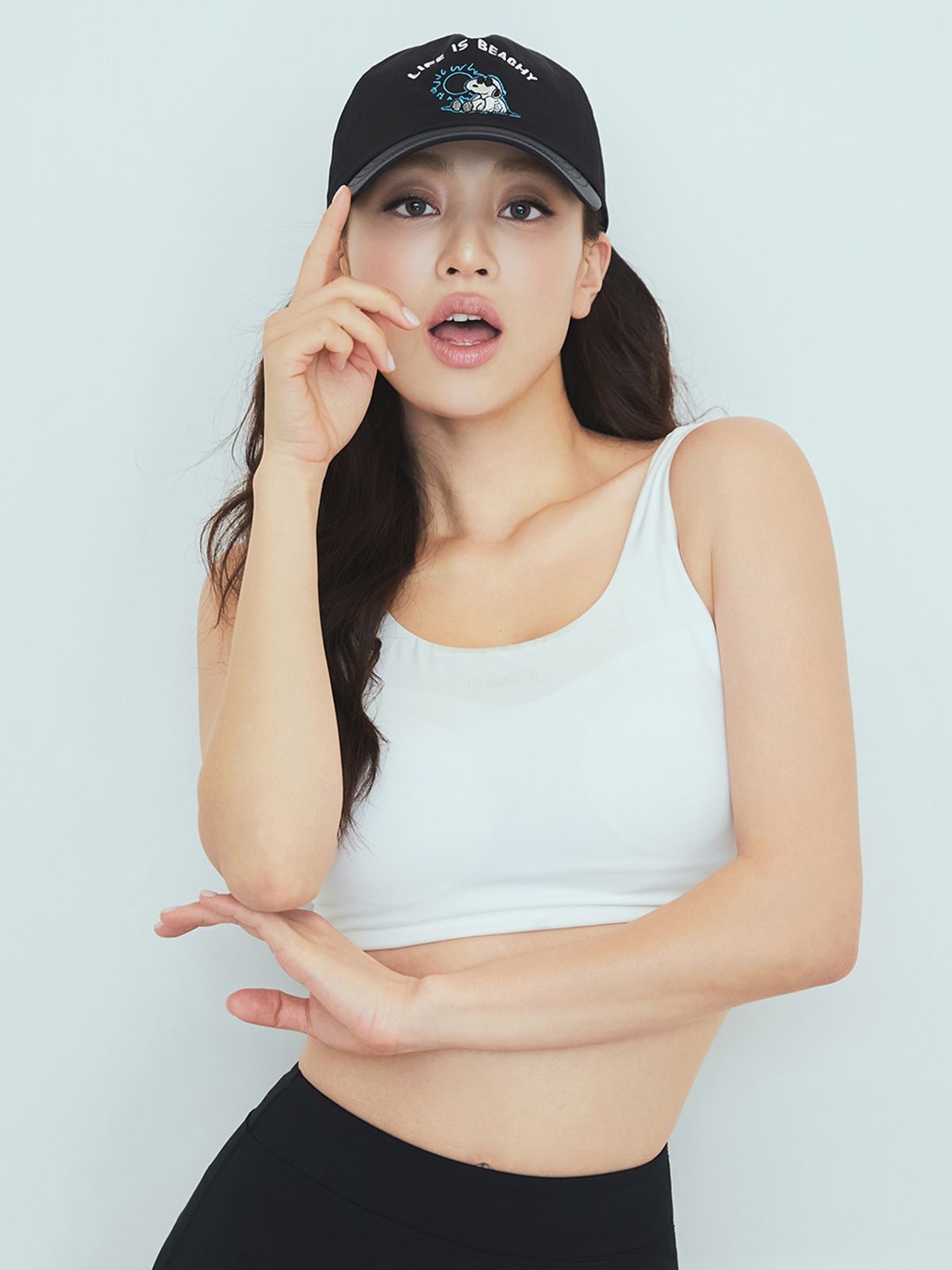 배럴(BARREL) 우먼 에센셜 브라탑 오프화이트 (B6SWWBR001OWT)