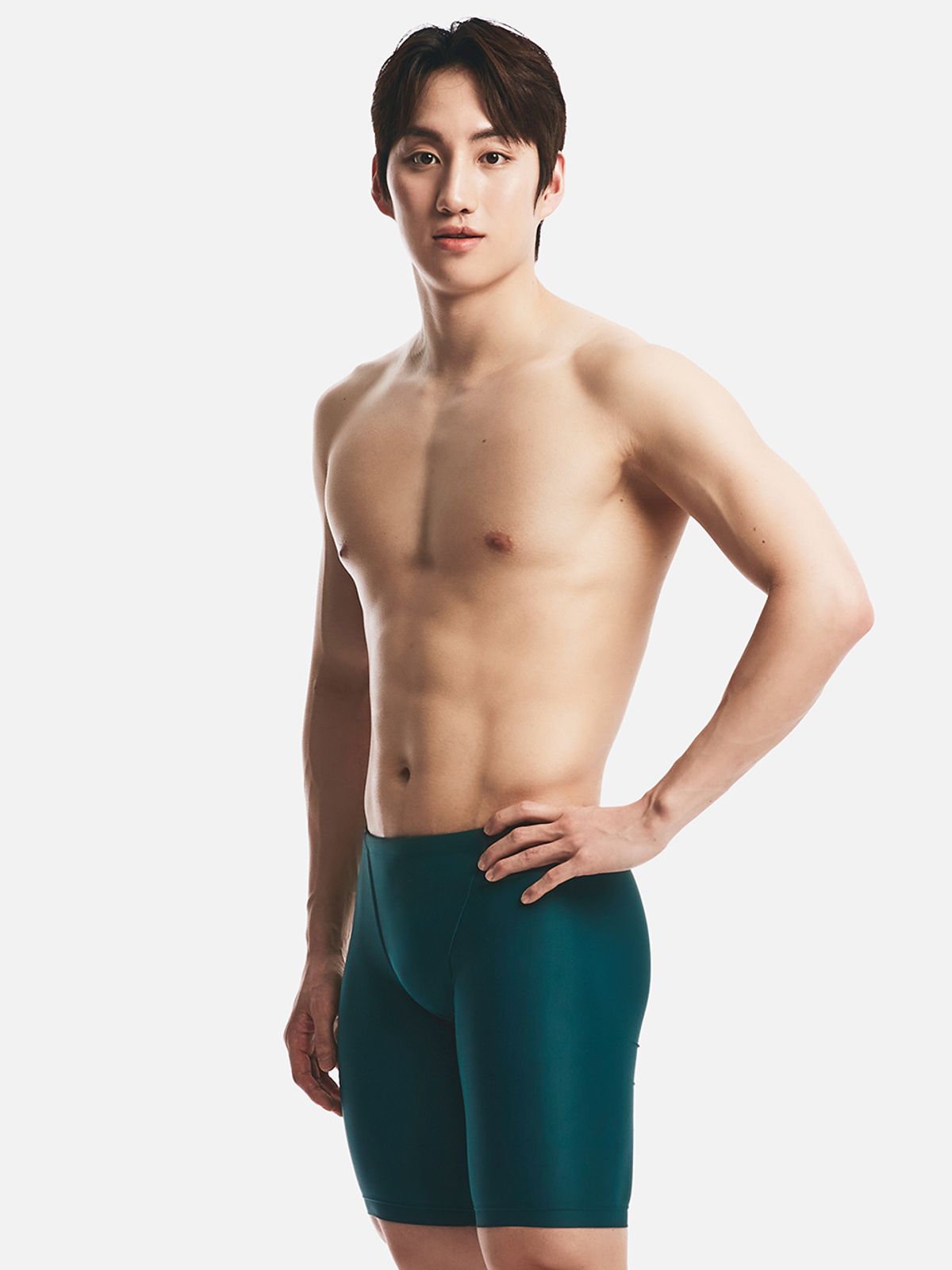 배럴(BARREL) 코어 4부 재머 수영복 딥그린 (B6SMSMS101DER)