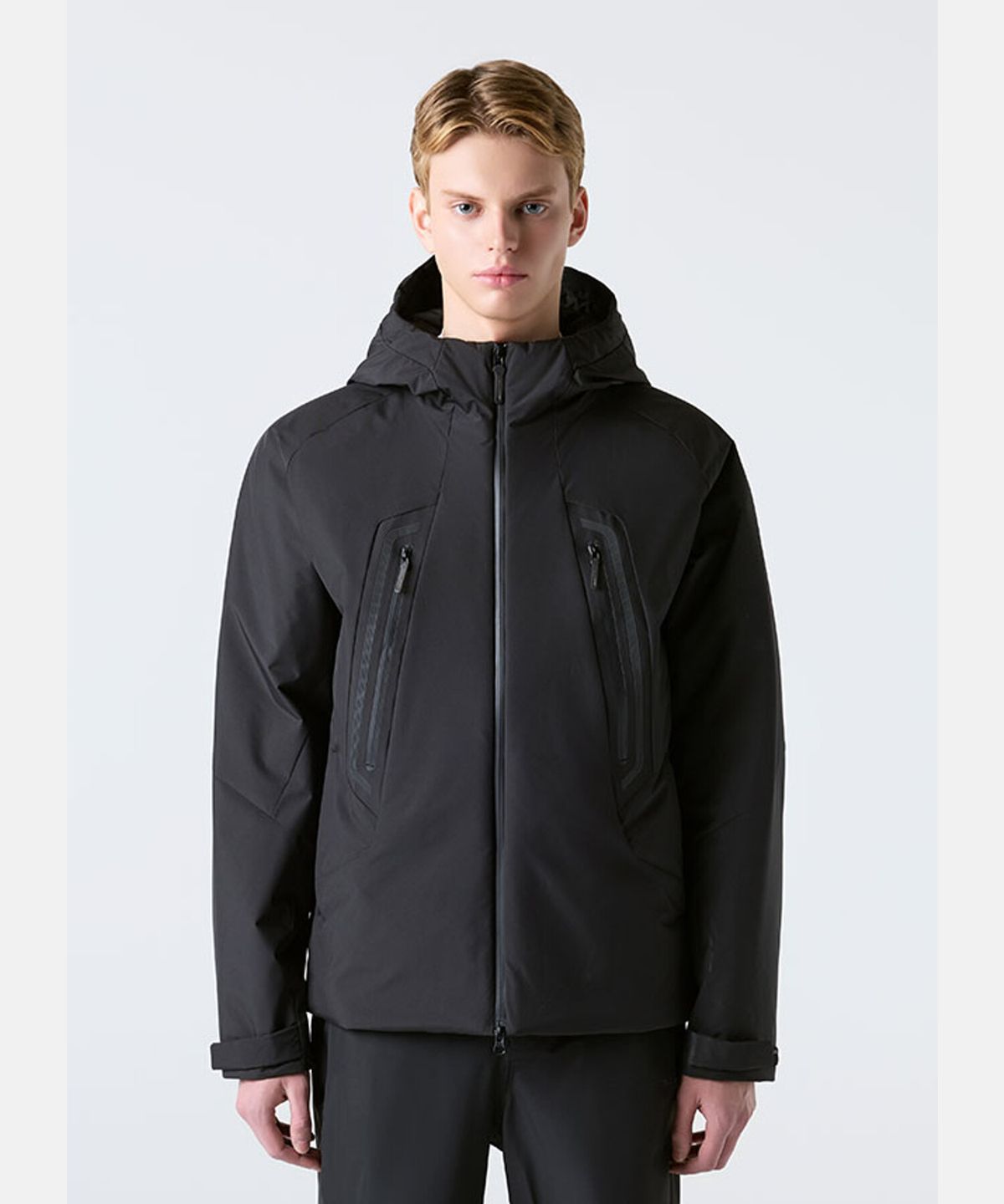 데상트(DESCENTE) 듀얼리스 신슐레이트 패딩 자켓 블랙 SR121DPD11