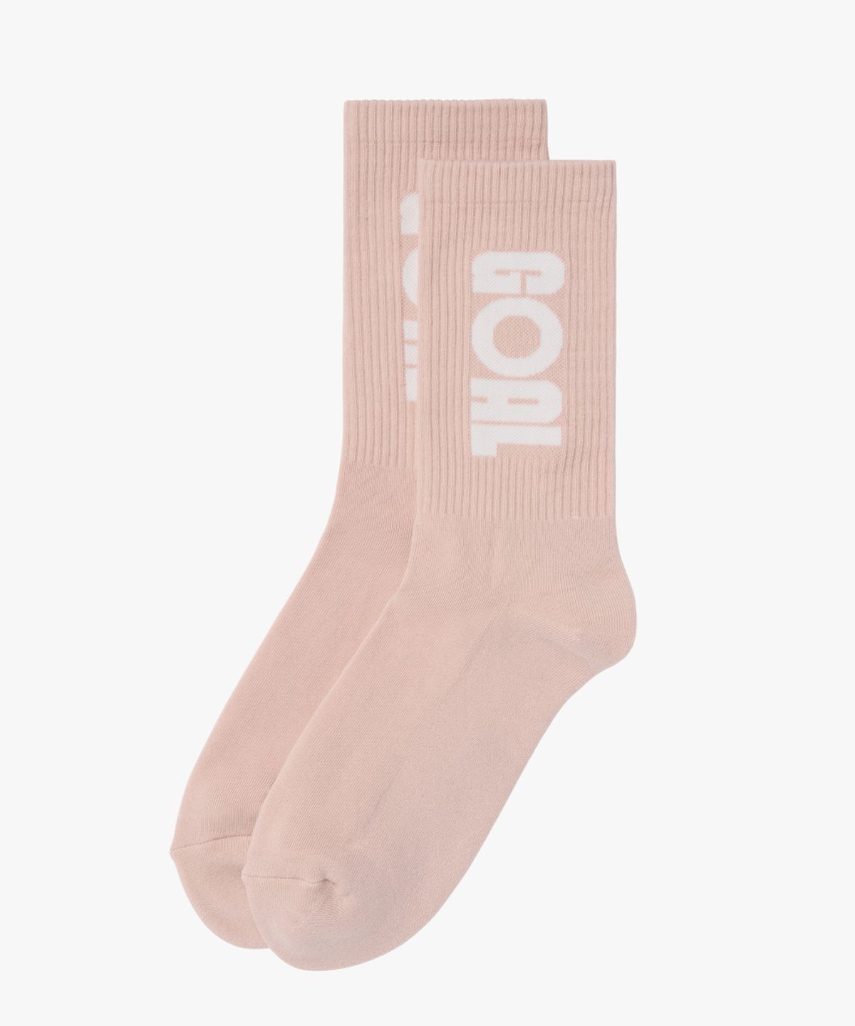 골스튜디오(GOALSTUDIO) ESSENTIAL LIGHT CREW SOCKS-INDIE PINK