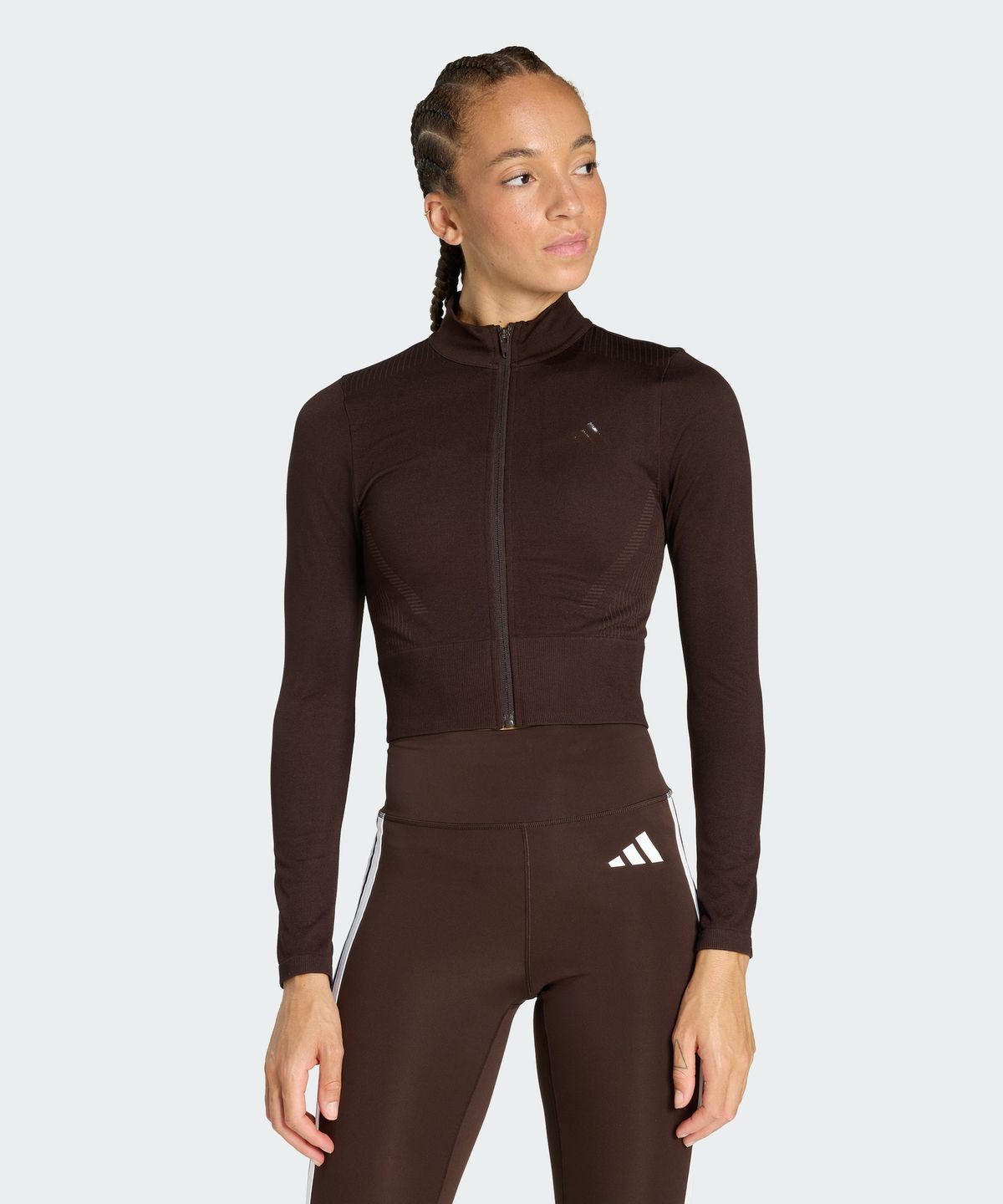 아디다스(ADIDAS) 워크아웃 에센셜 풀집 니트 자켓 KE5821