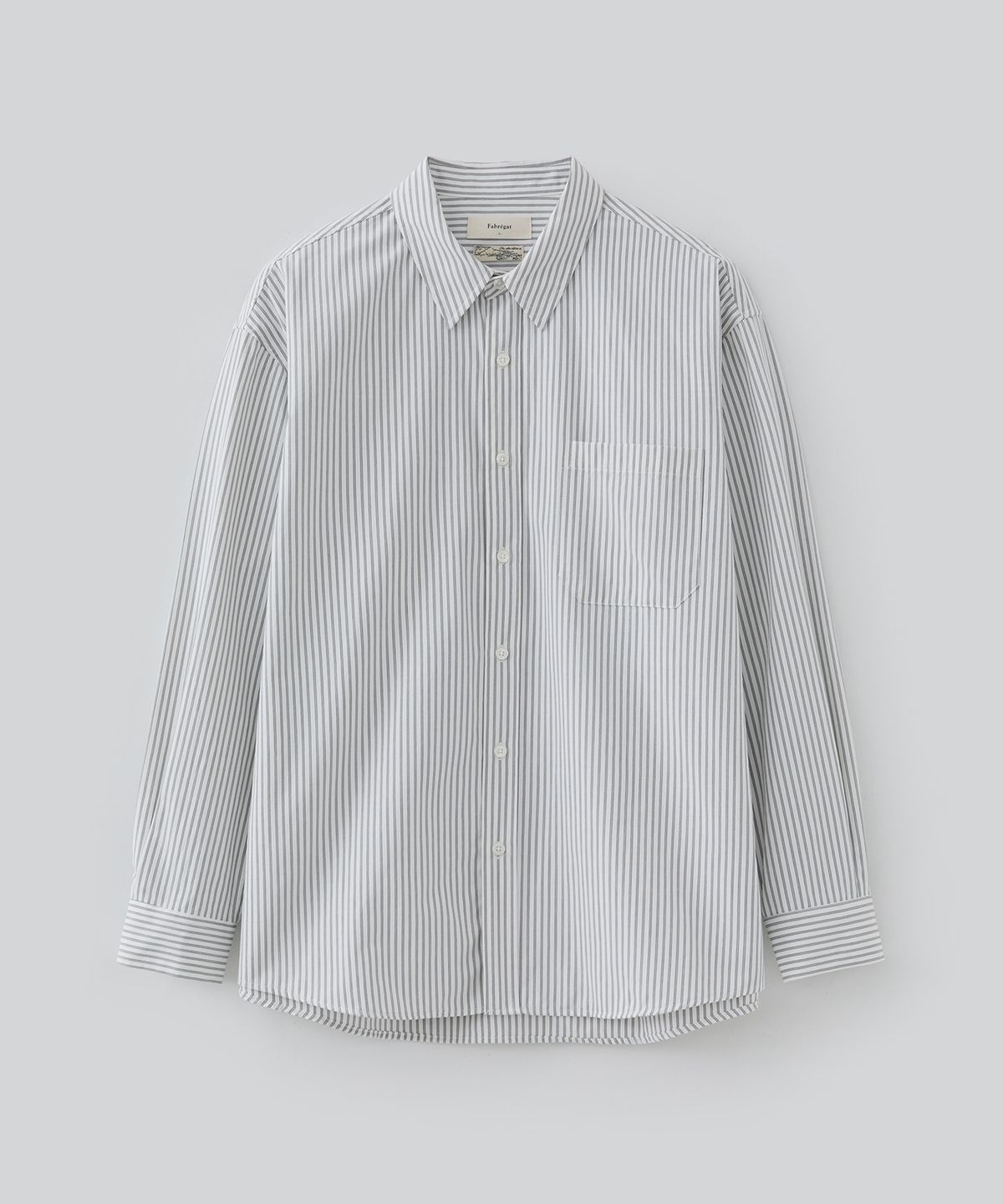 파브레가(FABREGAT) 누엘라 스트라이프 셔츠 (화이트)