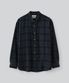 아키마 체크 셔츠 (네이비)