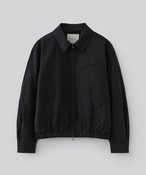 슬레이트 블루종 자켓 (워시드 블랙)