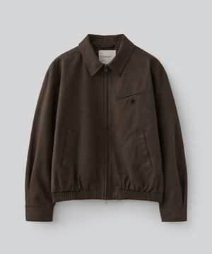 슬레이트 블루종 자켓 (워시드 브라운)