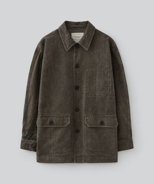 카치온 프렌치 워크 자켓 (빈티지 브라운)